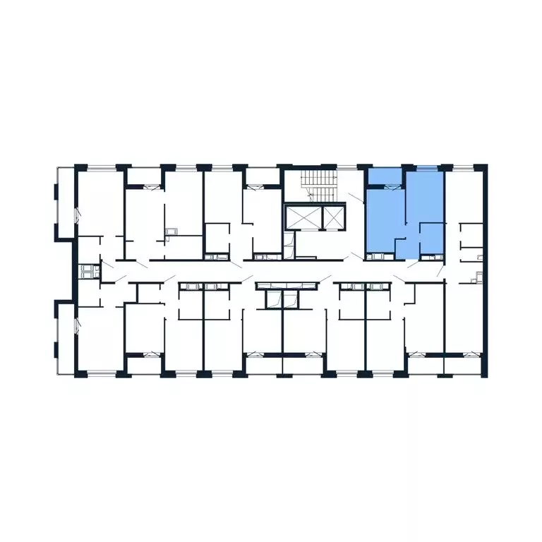 1-комнатная квартира: Новоселье, Центральная улица, 30к2 (31.6 м) - Фото 2