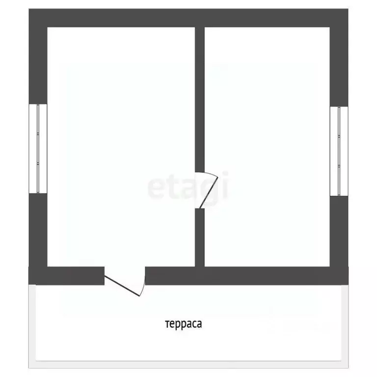 Дом в Тюменская область, Тюмень Топаз СНТ, ул. Южная (42 м) - Фото 1
