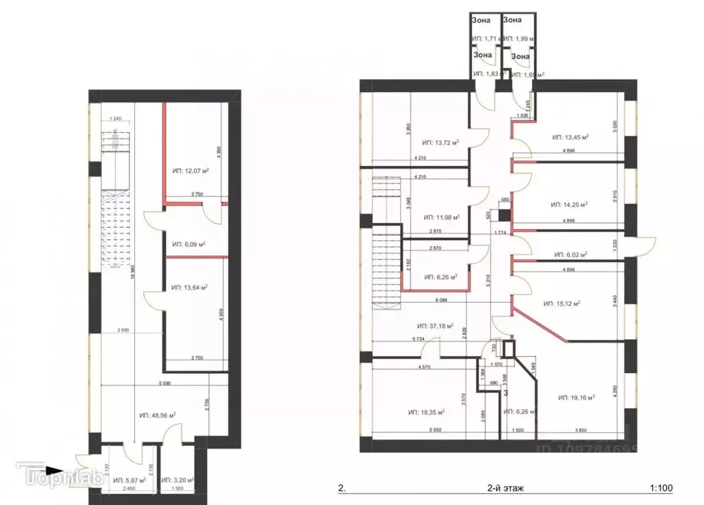 Помещение свободного назначения в Ростовская область, Ростов-на-Дону ... - Фото 2