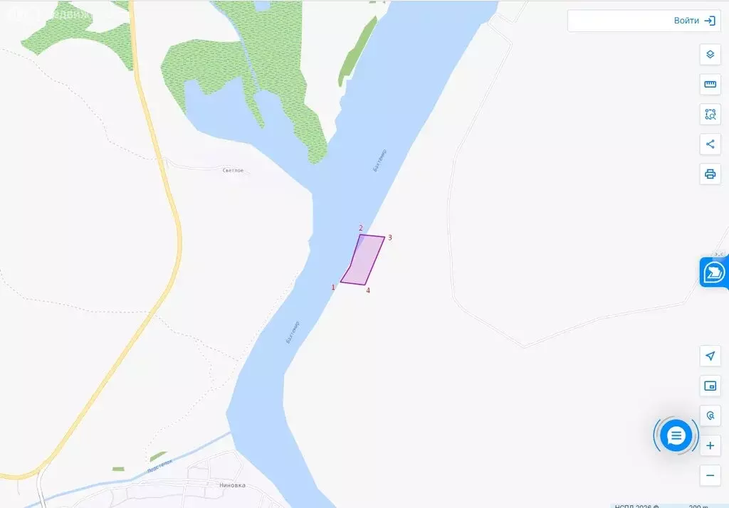 Участок в Икрянинский район, село Трудфронт (7.52 м) - Фото 2