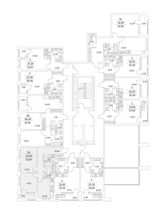 2-комнатная квартира: Санкт-Петербург, Планерная улица, 99 (52 м) - Фото 2