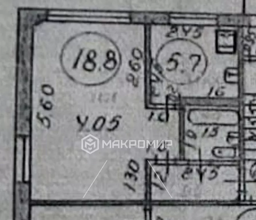 1-к кв. Орловская область, Орел Рощинская ул., 25 (30.0 м) - Фото 1