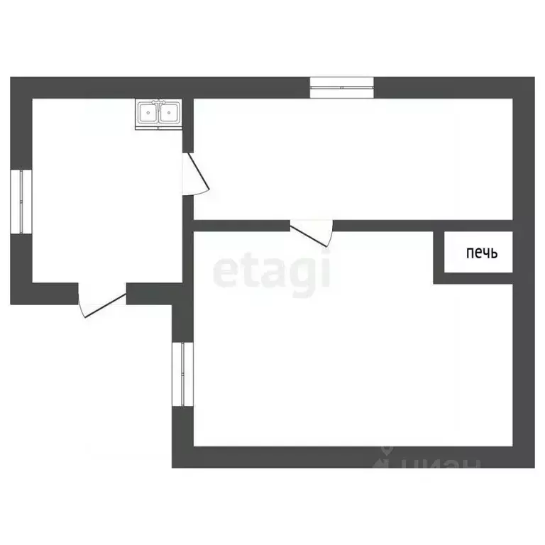 Дом в Томская область, Томский район, Сибирский садовод садовое ... - Фото 1