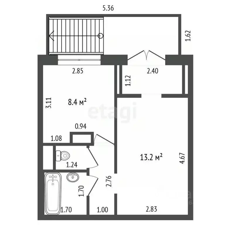Офис в Москва Привольная ул., 77 (31 м) - Фото 2