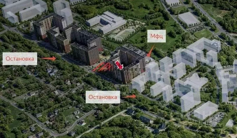 Торговая площадь в Москва просп. Новосередневский, 21к5 (85 м) - Фото 2