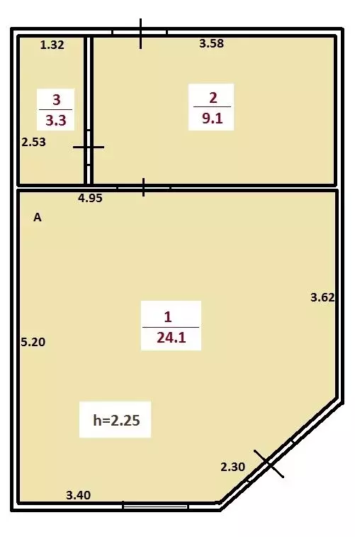Торговая площадь (36.5 м) - Фото 2