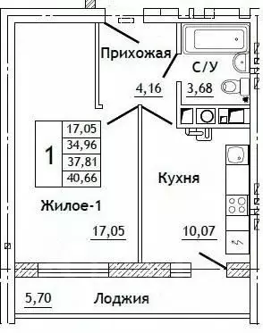1-к кв. Смоленская область, Смоленский муниципальный округ, д. ... - Фото 0