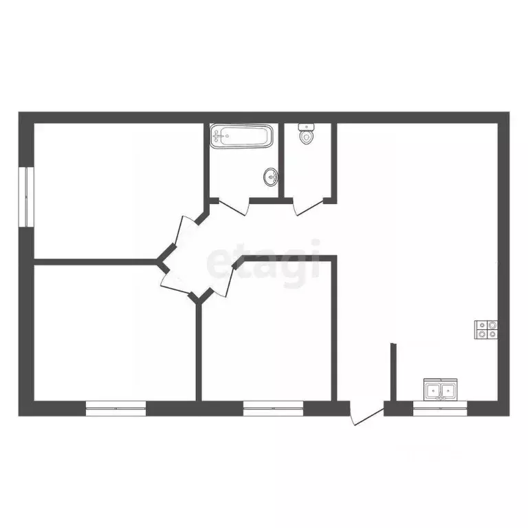 Таунхаус в Ростовская область, Мясниковский район, Красный Крым хут. ... - Фото 2