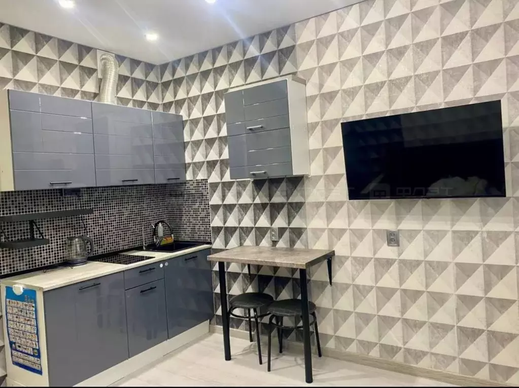 1-к кв. Татарстан, Казань Тэцевская ул., 4А (17.3 м) - Фото 1