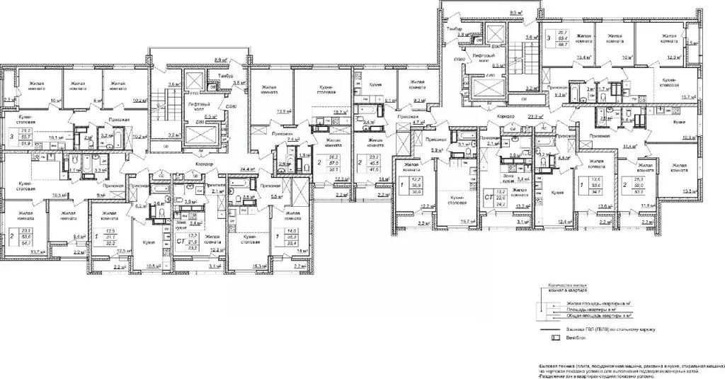 2-к кв. Нижегородская область, Нижний Новгород Кузнечиха Город жилой ... - Фото 2