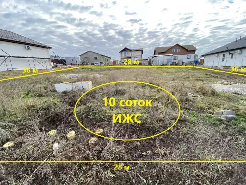 Участок в Симферопольский район, село Мирное (10 м) - Фото 2