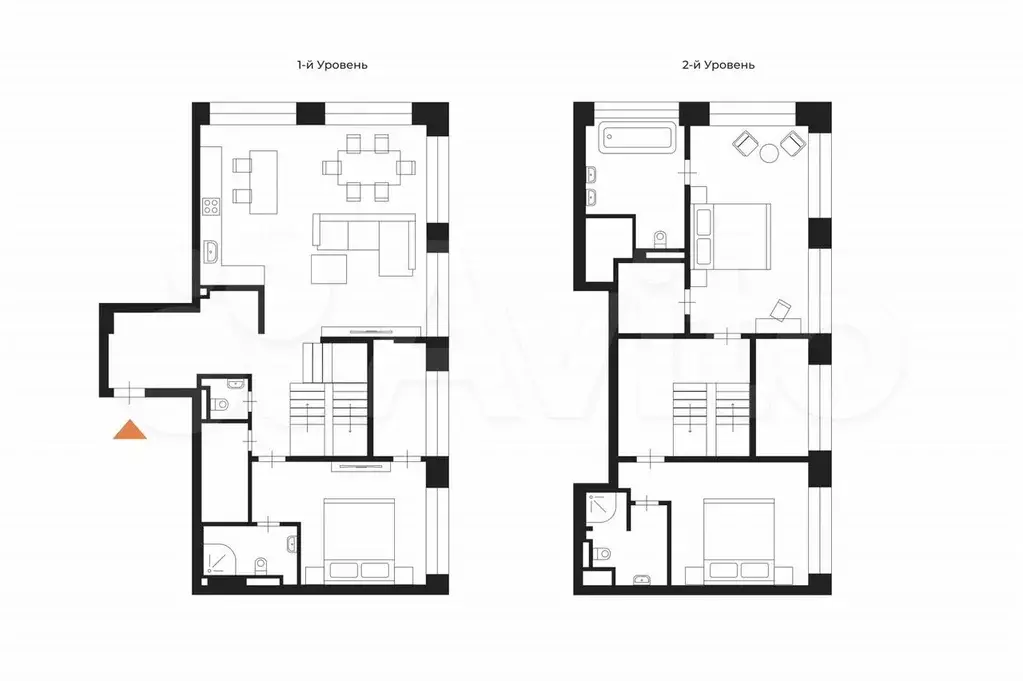 4-к. квартира, 170 м, 20/41 эт. - Фото 0