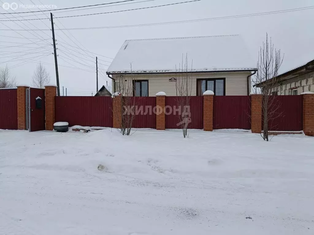 Дом в Новосибирский район, Толмачёвский сельсовет, село Красноглинное ... - Фото 1