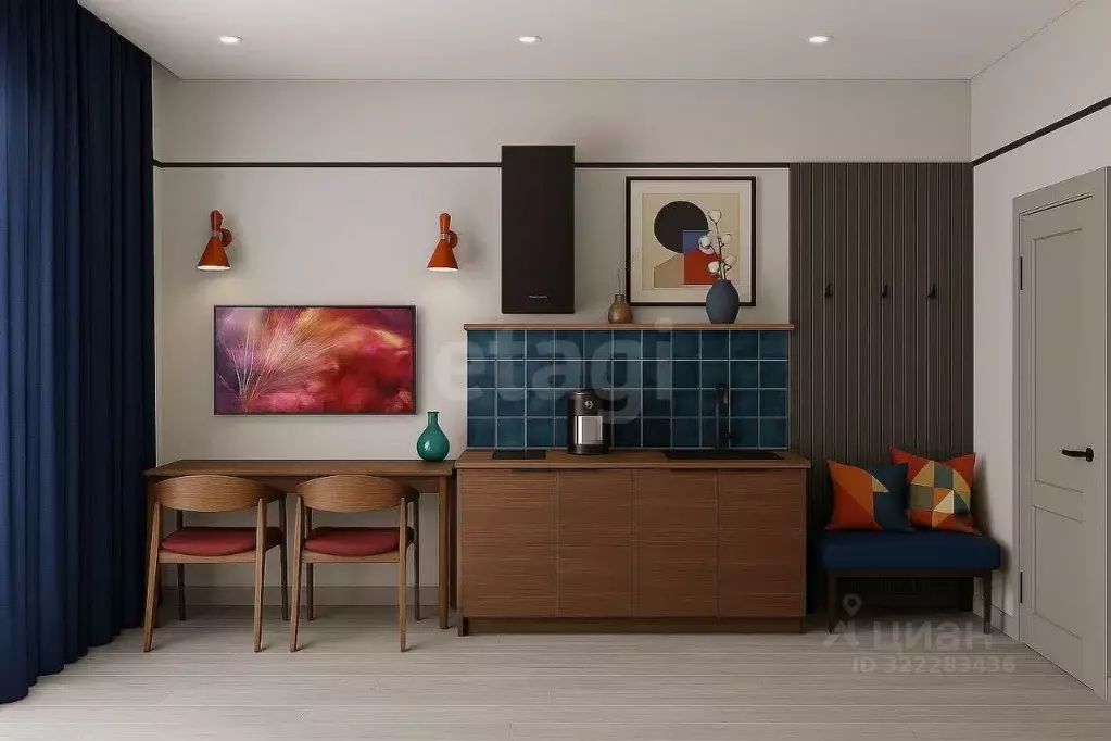 1-к кв. Нижегородская область, Нижний Новгород Грузинская ул., 27/24 ... - Фото 2