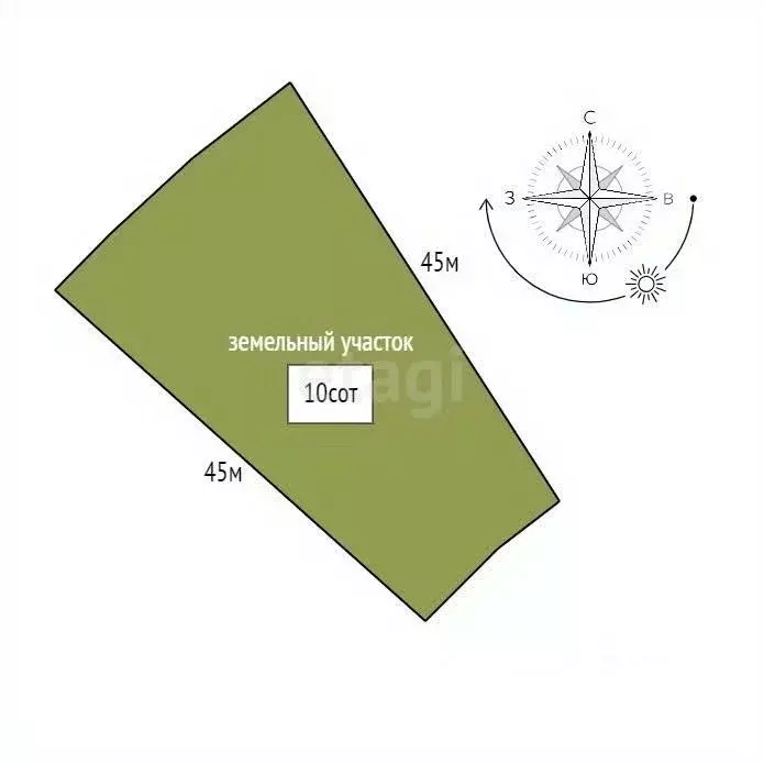 Участок в Ленинградская область, Гатчинский муниципальный округ, ... - Фото 2