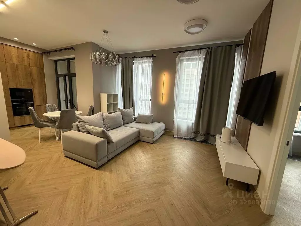 2-к кв. Москва Шелепихинская наб., 40к1 (59.8 м) - Фото 2