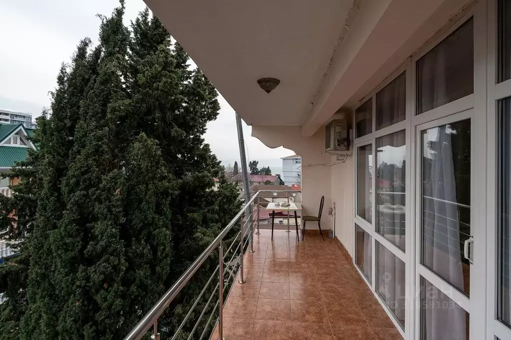 Комната Краснодарский край, Сочи Адлер жилрайон, ул. Ульянова, 9 (35.0 ... - Фото 1
