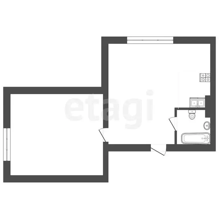 2-комнатная квартира: Тюмень, улица Спорта, 95 (60.4 м) - Фото 1