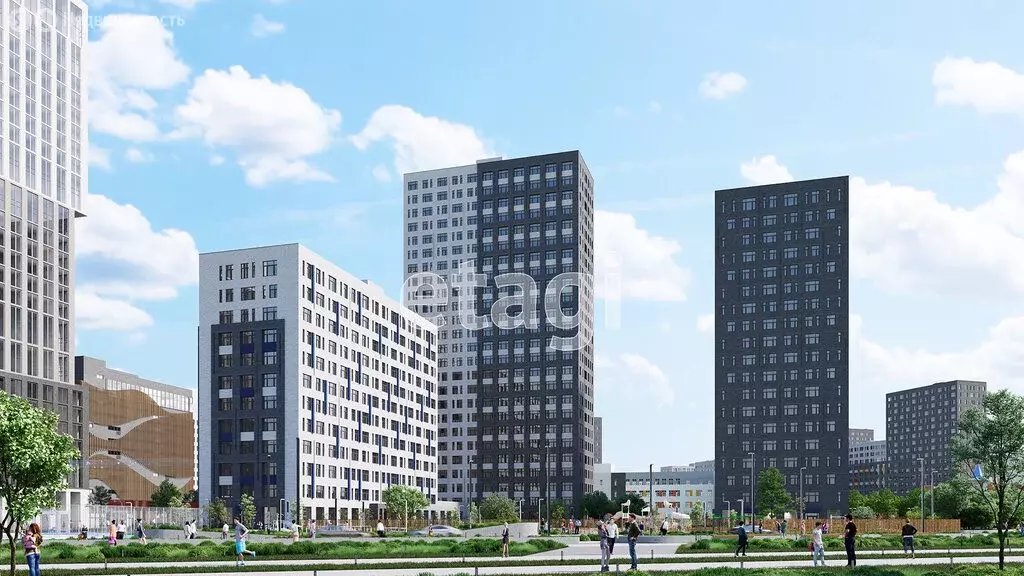 Квартира-студия: Тюмень, улица Тимофея Чаркова, 91 (26.1 м) - Фото 2