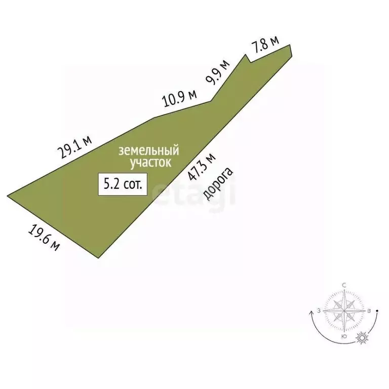 Участок в Крым, Феодосия муниципальный округ, Орджоникидзе пгт, Волна ... - Фото 2