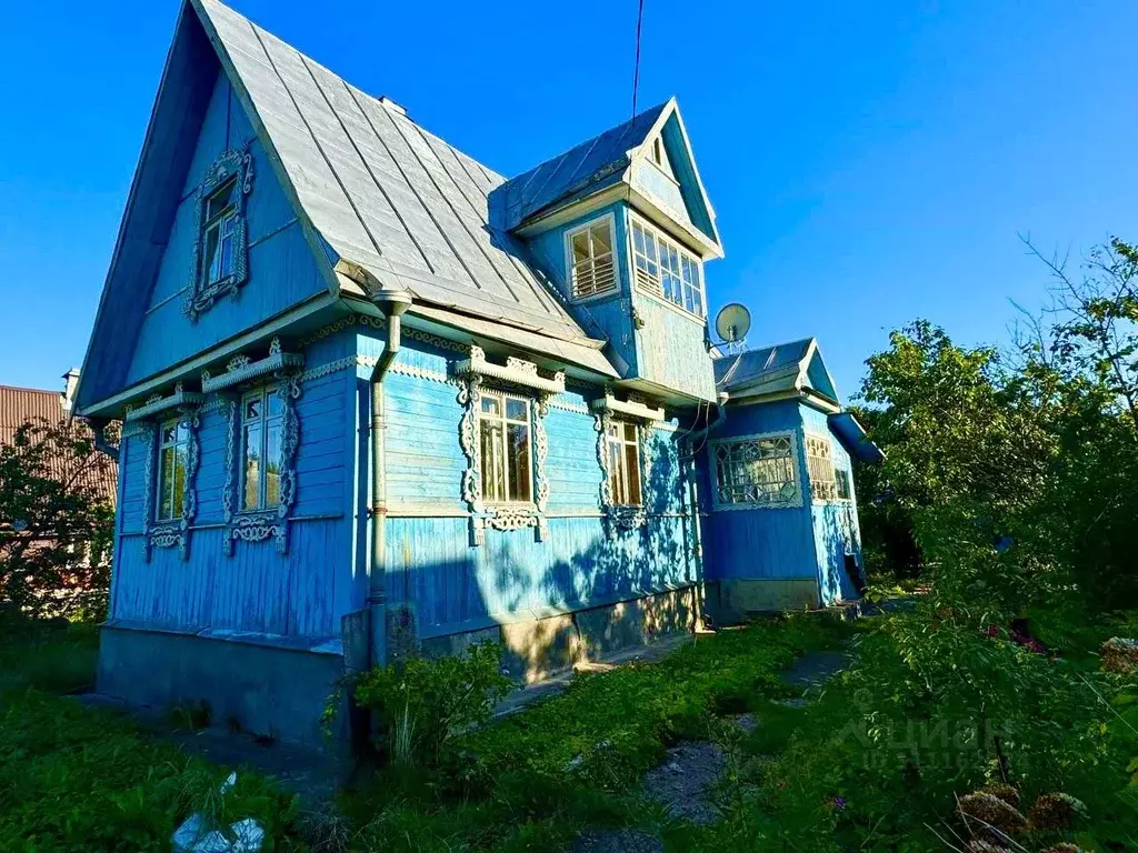 Дом в Ленинградская область, Лужский район, Мшинское с/пос, Мшинская ... - Фото 0