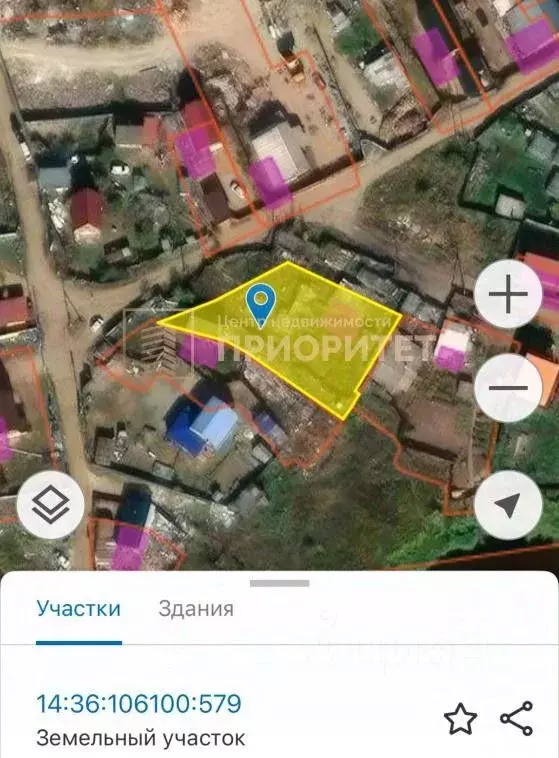 Участок в Саха (Якутия), Якутск ул. Камышовая, 4к1 (1000.0 сот.) - Фото 1