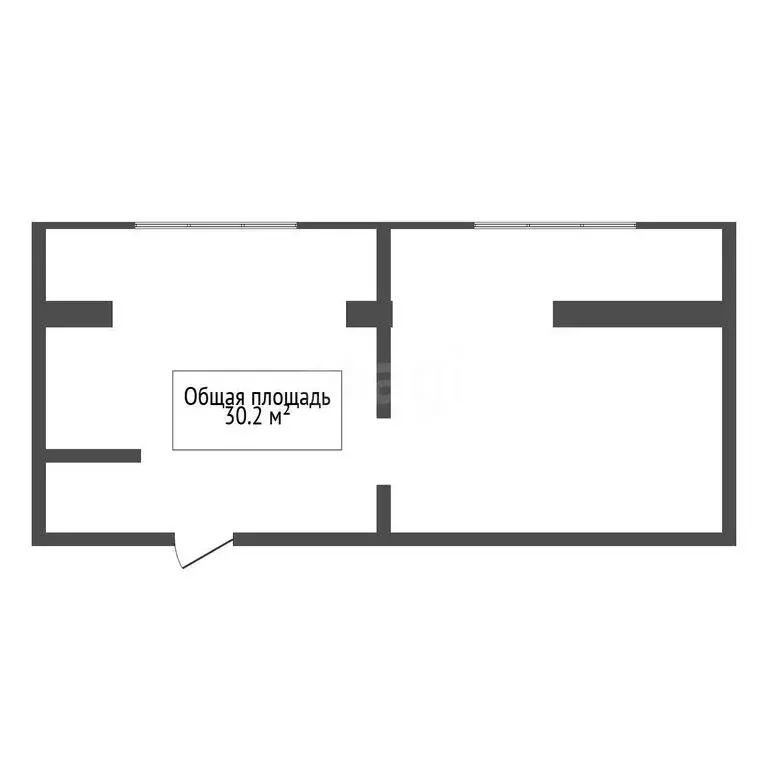 2-комнатная квартира: Новосибирск, улица 40 лет Комсомола, 10 (29 м) - Фото 0