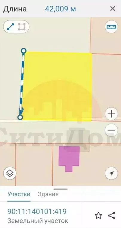 Участок в Крым, Сакский район, с. Митяево ул. Южная (18.47 сот.) - Фото 2