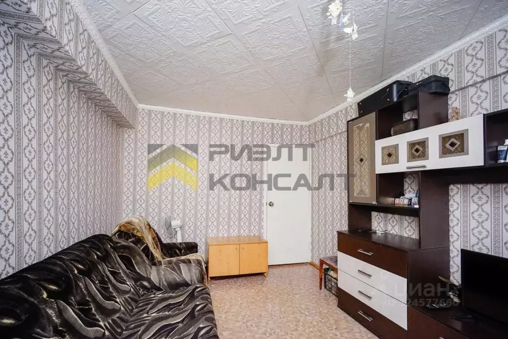 3-к кв. Омская область, Омск пос. Кордный, ул. 4-я Кордная, 45 (69.0 ... - Фото 2