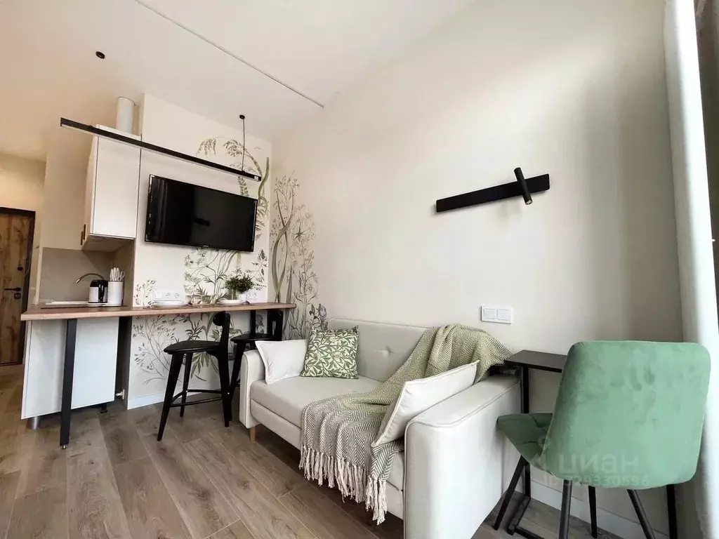 Студия Москва Автомобильный проезд, 4к5 (23.0 м) - Фото 2