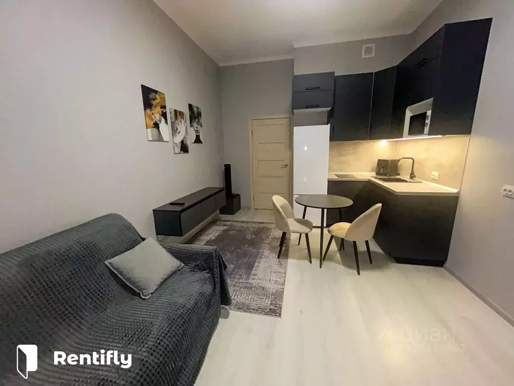 Студия Санкт-Петербург ул. Меридианная, 6к1 (21.4 м) - Фото 0