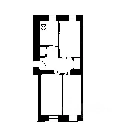 3-к кв. санкт-петербург ул. большая зеленина, 26 (70.0 м) - Фото 1