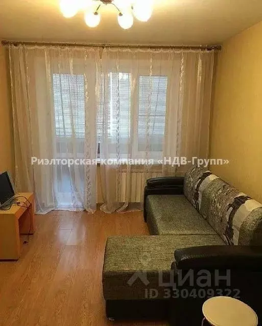 1-к кв. Хабаровский край, Хабаровск ул. А.А. Вахова, 8 (34.0 м) - Фото 1