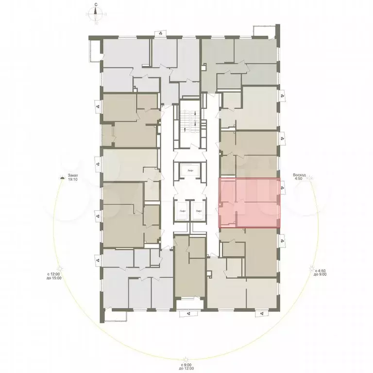 1-к. квартира, 38,5 м, 20/25 эт. - Фото 1