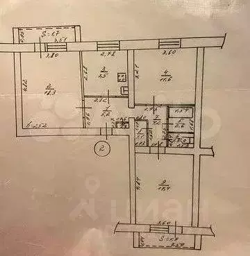 3-к кв. Брянская область, Фокино ул. Карла Маркса, 31 (73.1 м) - Фото 2