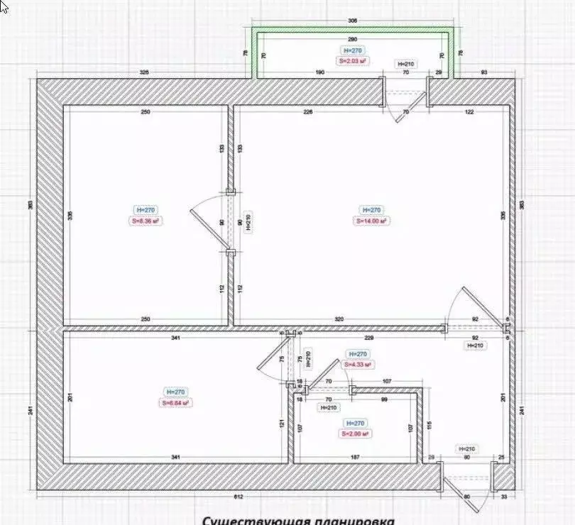2-к кв. Москва Дмитровское ш., 17К2 (39.0 м) - Фото 1