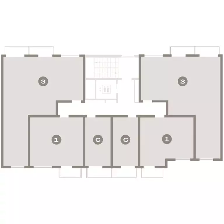 Квартира-студия: Екатеринбург, жилой район Сортировочный, микрорайон ... - Фото 2