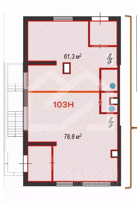 Помещение свободного назначения в Москва Новогиреевская ул., 3Ас7 (140 ... - Фото 2