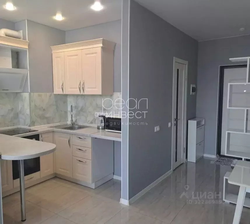 Студия Краснодарский край, Сочи Виноградная ул., 206 (33.2 м) - Фото 1