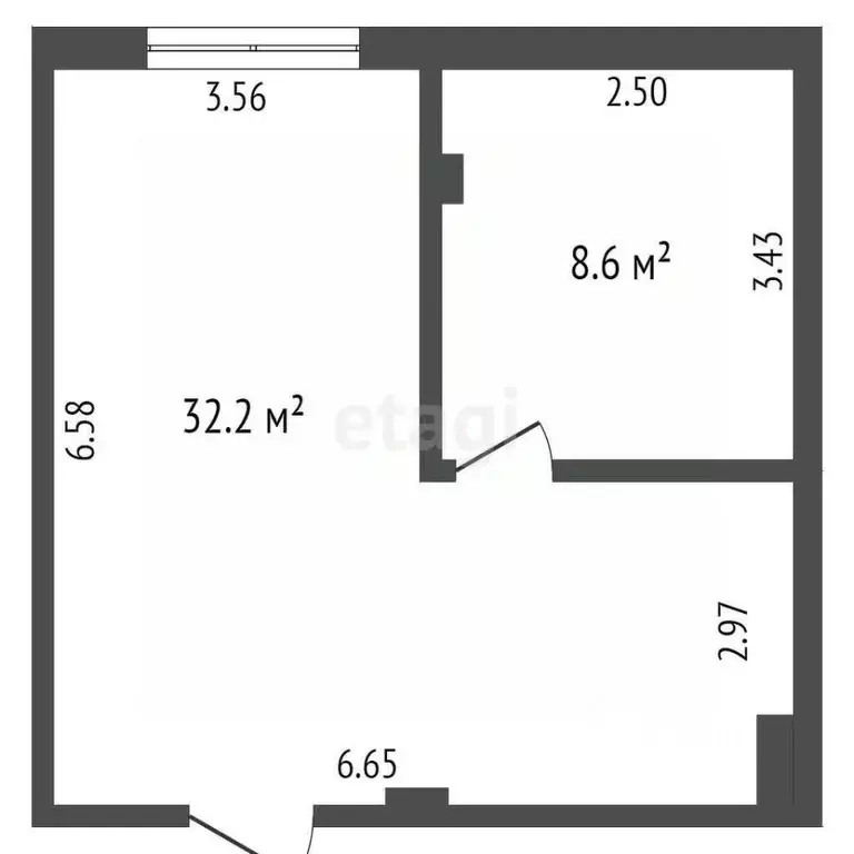 Офис в Ямало-Ненецкий АО, Новый Уренгой Сибирская ул., 31А (41 м) - Фото 2