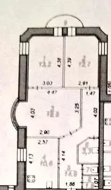 3-к кв. Ленинградская область, Гатчина ул. Генерала Кныша, 15 (76.1 м) - Фото 2