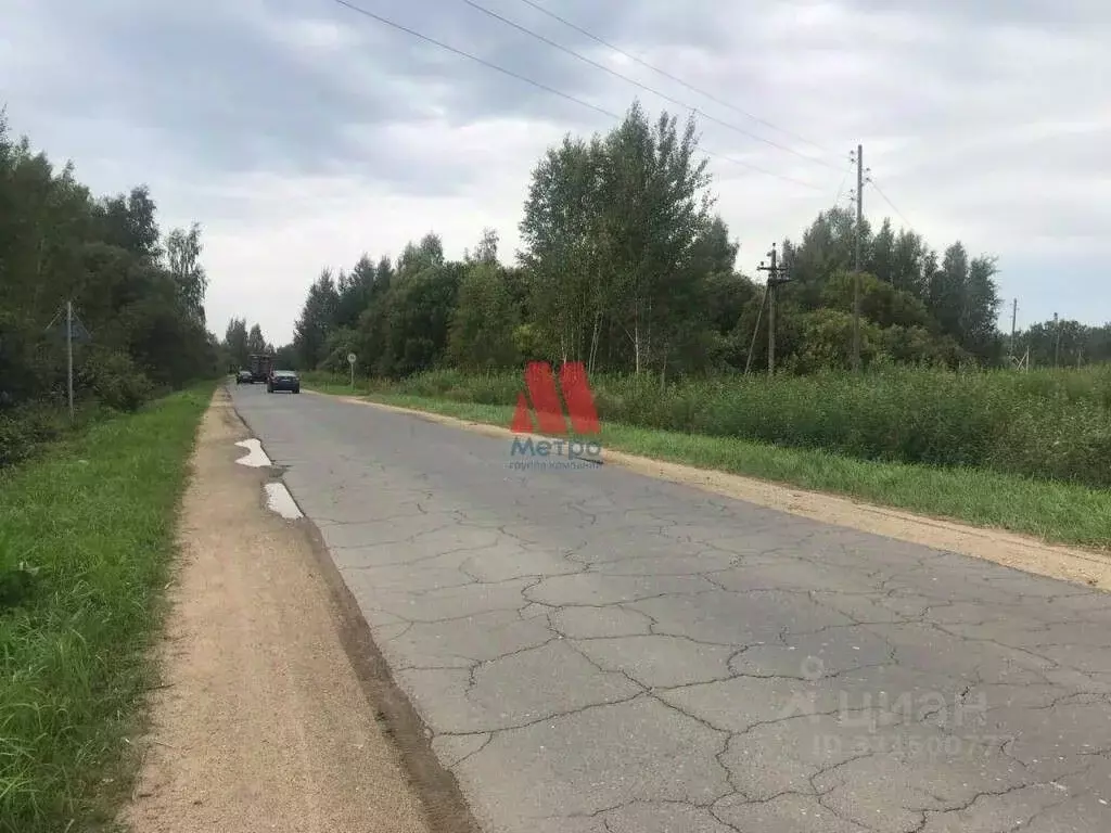 Участок в Ярославская область, Некрасовское рп ул. Ярославская (12.0 ... - Фото 0