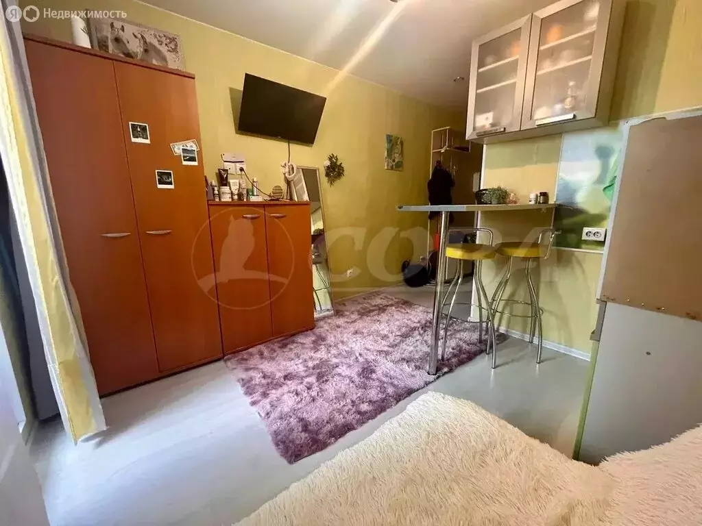 Квартира-студия: Тюмень, Интернациональная улица, 199к4 (15.6 м) - Фото 1