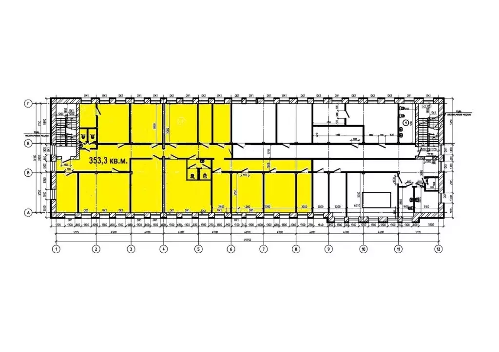 Офис (353.3 м) - Фото 2