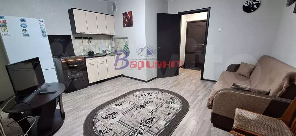 Квартира-студия, 28,3 м, 1/10 эт. - Фото 1