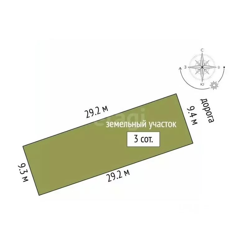 Участок в Ростовская область, Мясниковский район, Краснокрымское ... - Фото 2