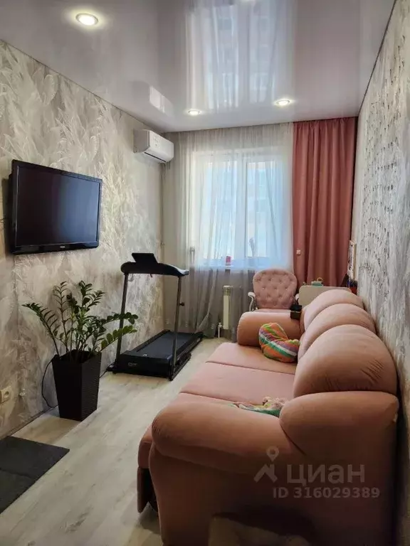 1-к кв. Ульяновская область, Димитровград Московская ул., 14 (38.0 м) - Фото 1