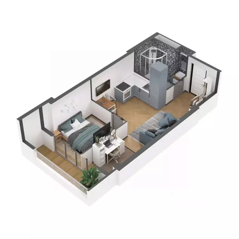 1-к кв. Крым, Ялта муниципальный округ, Кацивели пгт ул. Академика ... - Фото 1