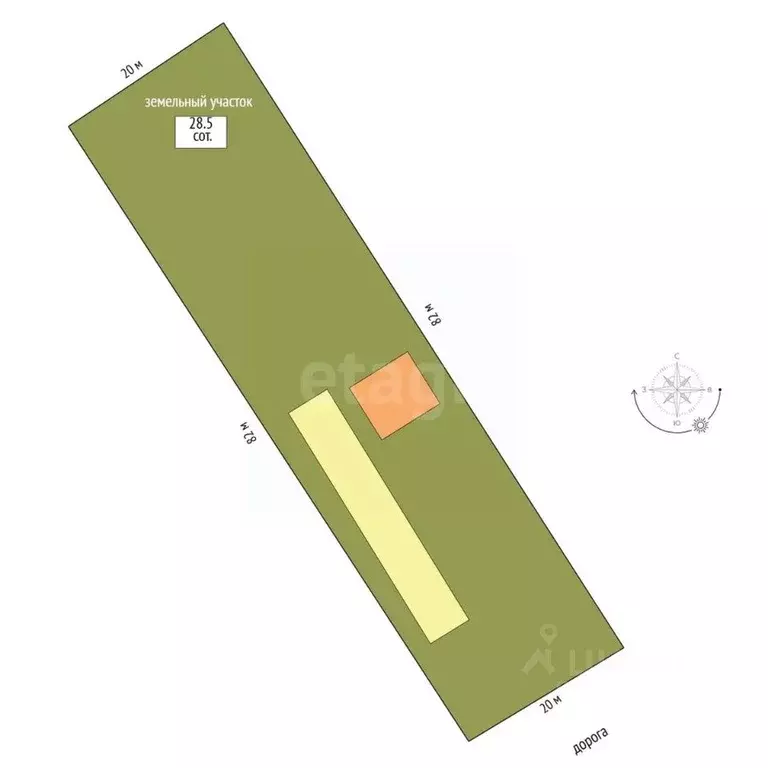 Дом в Татарстан, Тукаевский район, Малошильнинское с/пос, с. ... - Фото 1