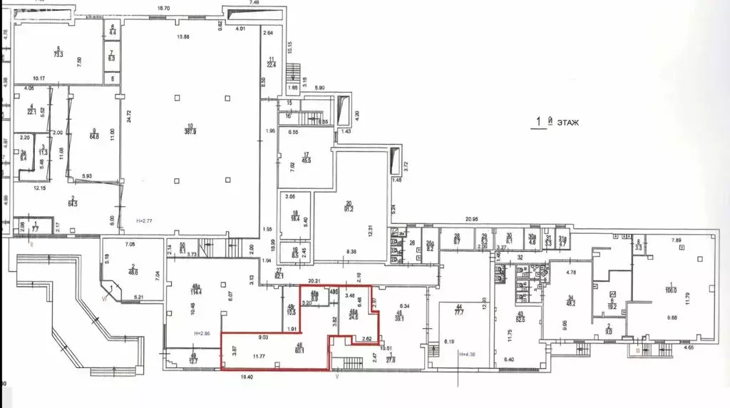 Помещение свободного назначения (93.5 м) - Фото 2
